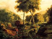 Thomas Cole Landscape1825 painting